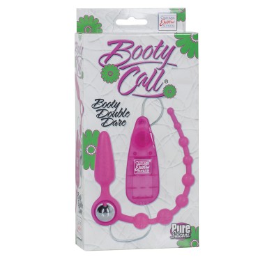 Plug/vibr-BOOTY CALL BOOTY DOUBLE DARE PINK